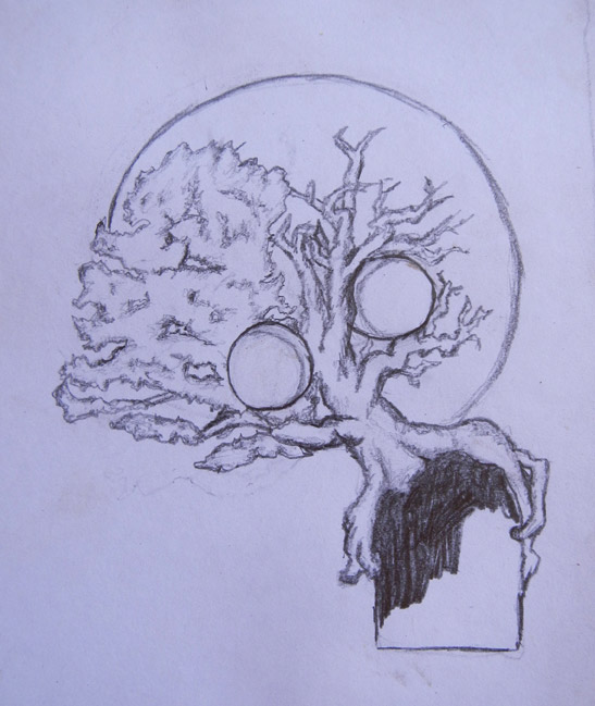 Preliminary drawing.