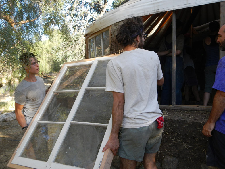 Installing the frame