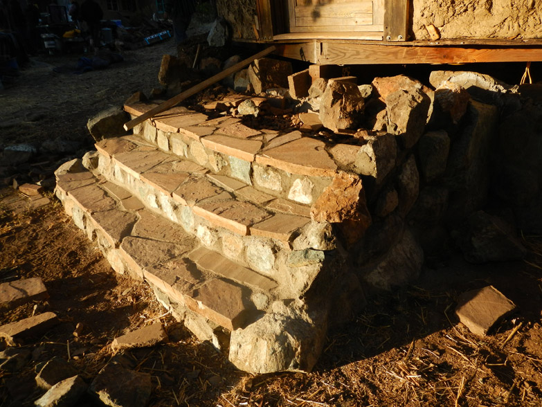 Stairs rising out of the ground like mushrooms after the rain :)